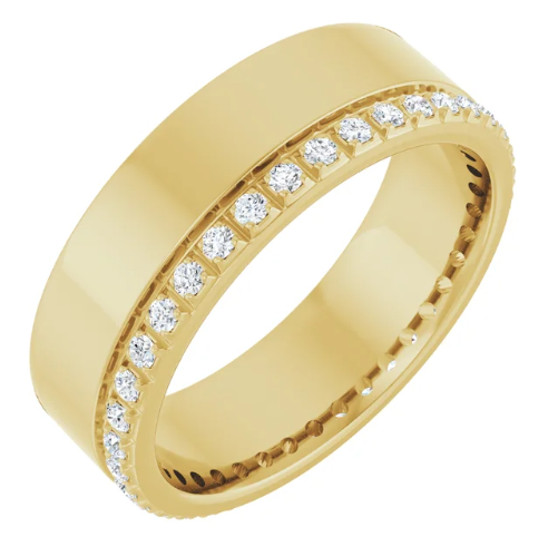 Accented Band – 1/3 CTW Diamond