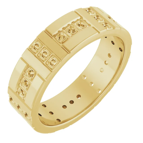 Accented Eternity Band – 1/4 CTW Diamond