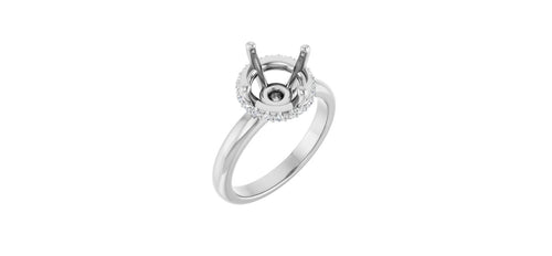 Round 1/6 CTW Natural Diamond Engagement Ring
