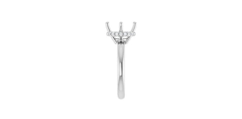 Round 1/6 CTW Natural Diamond Engagement Ring