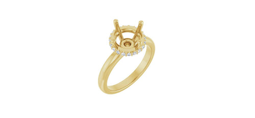 Round 1/6 CTW Natural Diamond Engagement Ring