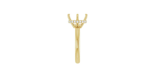 Round 1/6 CTW Natural Diamond Engagement Ring