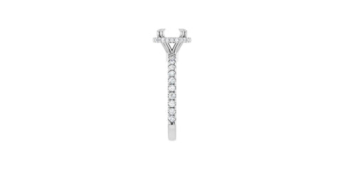 Round 1/2 CTW Natural Diamond Engagement Ring