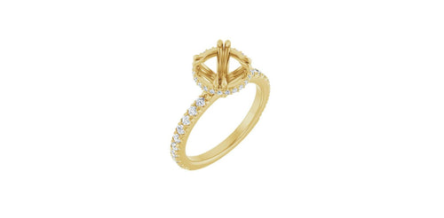 Round 1/2 CTW Natural Diamond Engagement Ring