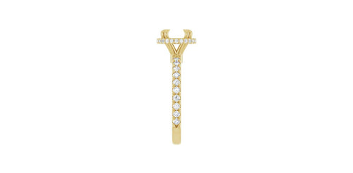 Round 1/2 CTW Natural Diamond Engagement Ring