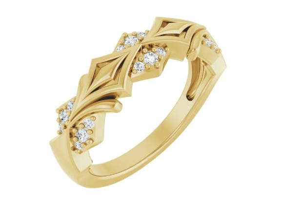 Accented Band – 1/6 CTW Diamond