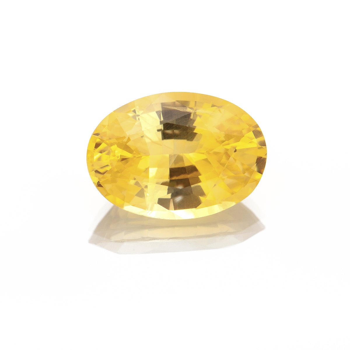 2.02 ct Natural Sapphire — Oval 9.4 × 6.6 mm (Yellow)