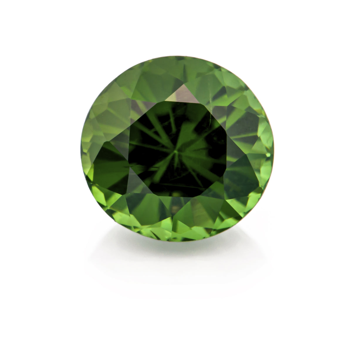 2.49 ct Natural Zircon — Oval 8 × 7.6 mm (Unheated, Green)