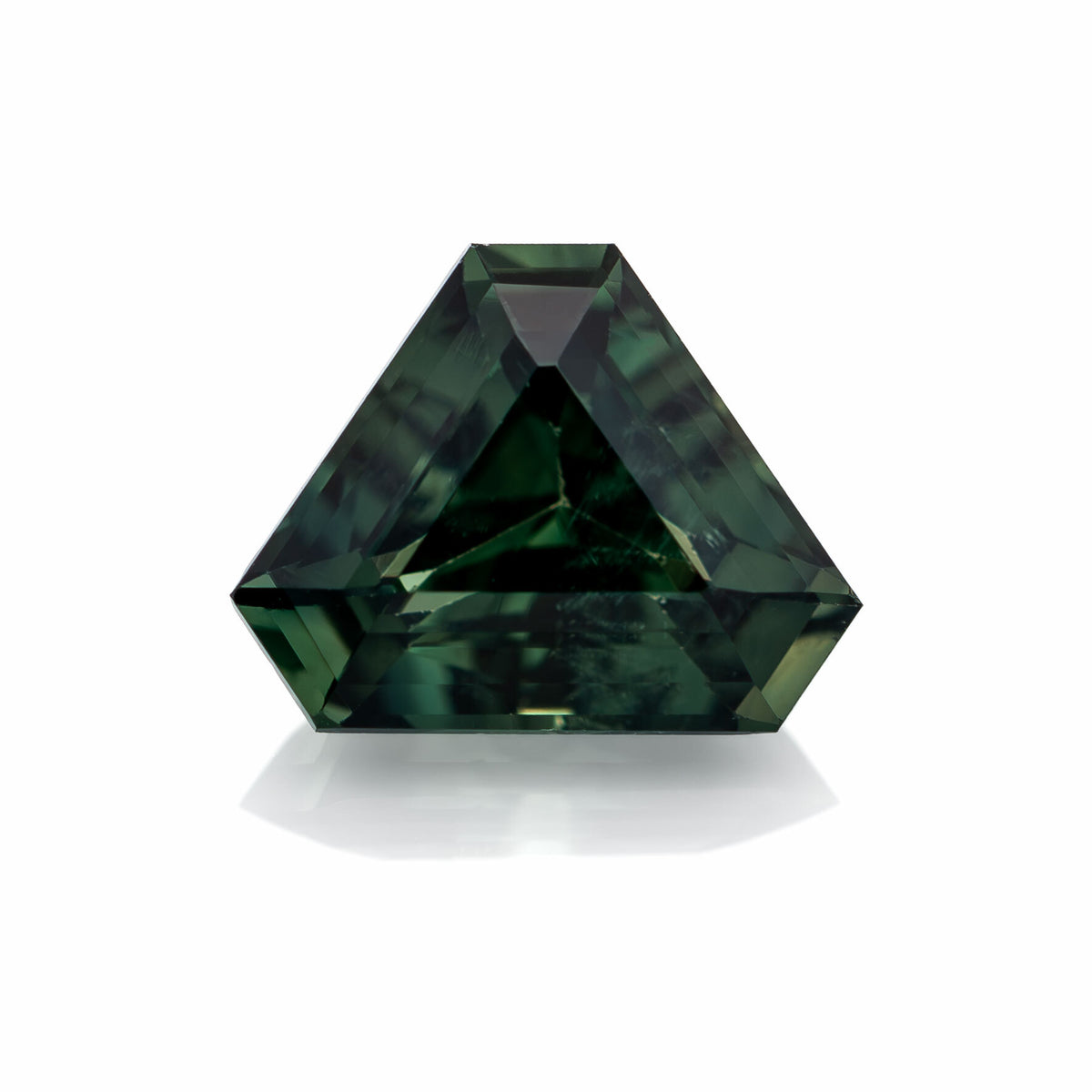 1.57 ct Natural Sapphire — Fancy 8.2 × 6.4 mm (Green)