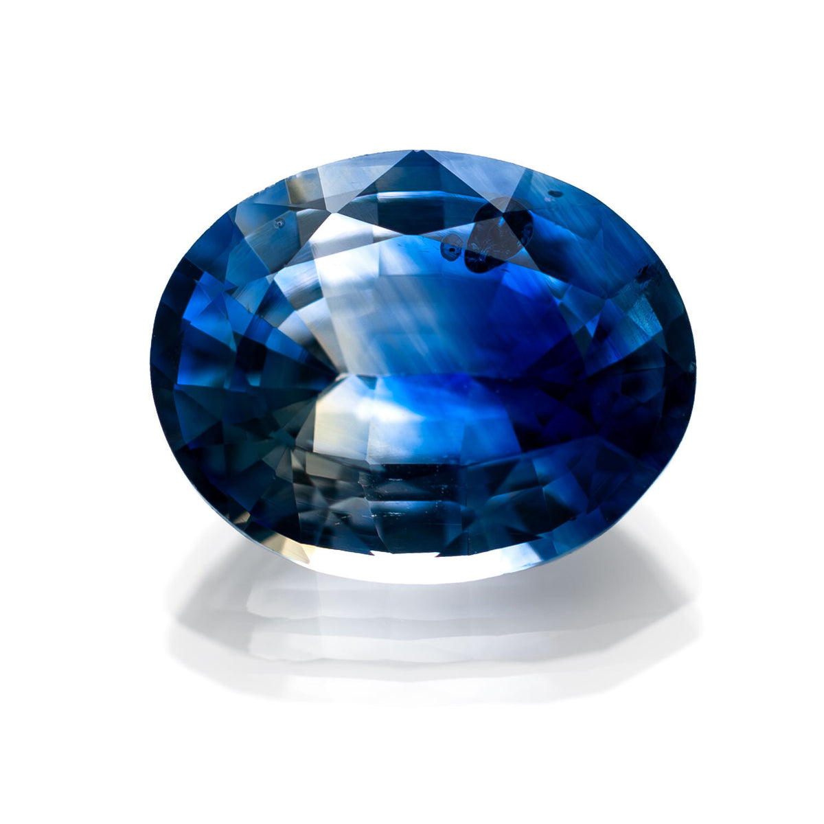 1.55 ct Natural Sapphire — Oval 7.9 × 6.3 mm (Blue)